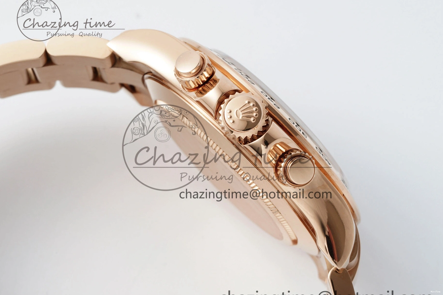 MiroTime 0309 Sporty Daytona 116505 QF 1:1 Best Edition RG Dial on RG Bracelet SA4130 V 1755